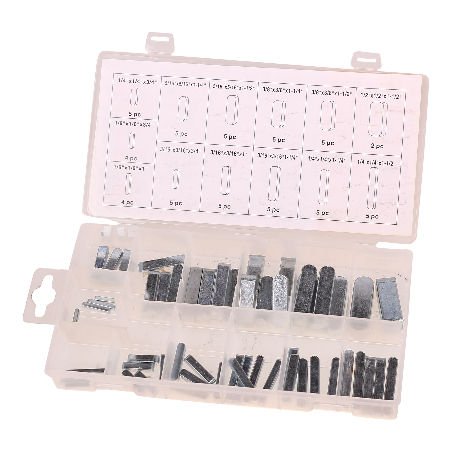 MAC AFRIC 60 PCS Key-stock Assortment