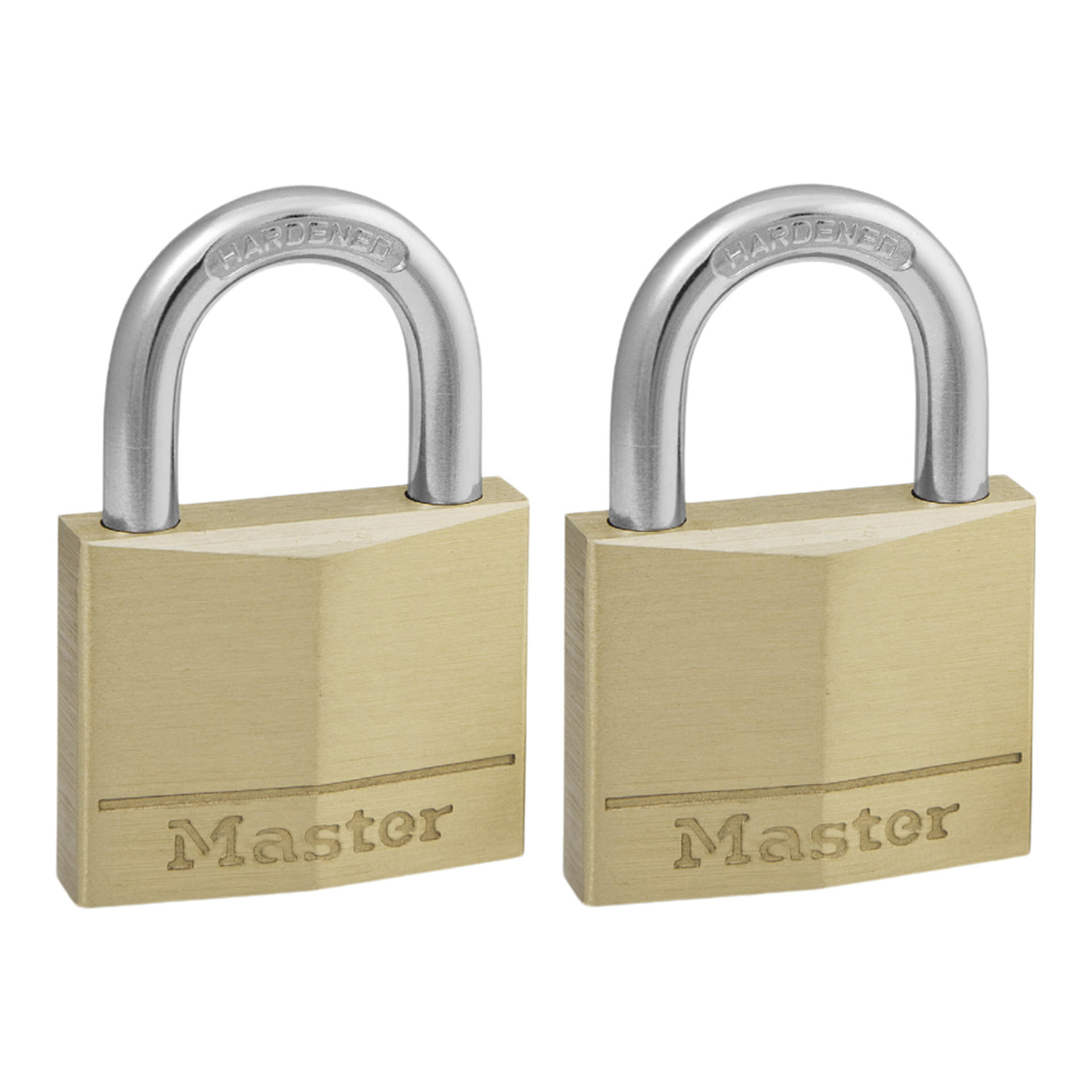 MASTERLOCK 40 MM Double Pack Brass Lock