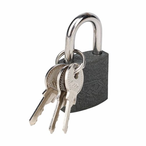 L & B 25mm Double Link Iron Padlock