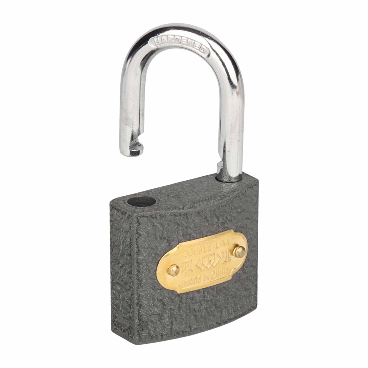 L & B 38mm Double Link Iron Padlock - Image 2