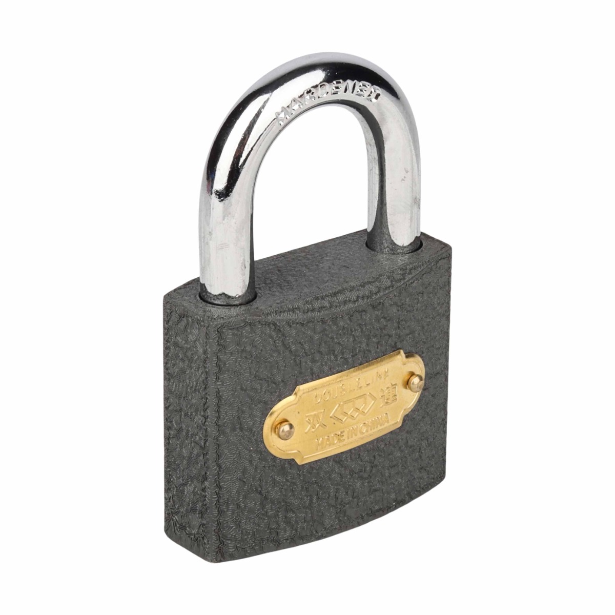 L & B 50mm Double Link Iron Padlock