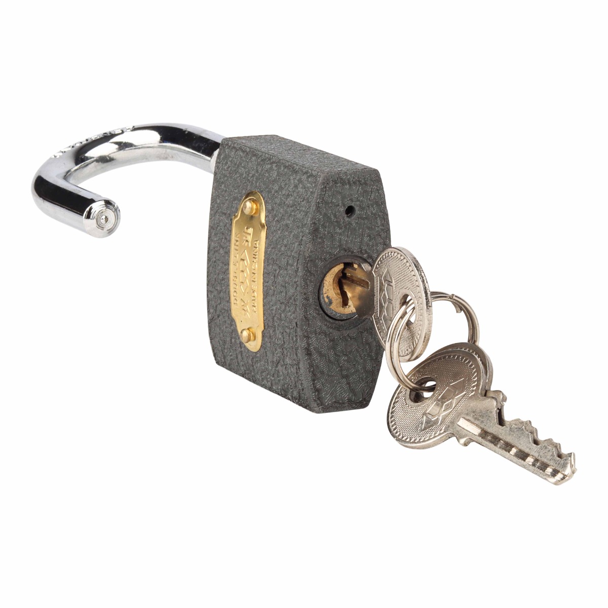L & B 50mm Double Link Iron Padlock - Image 3
