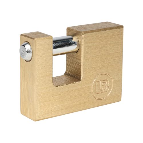 L & B 60mm Brass Insurance Padlock
