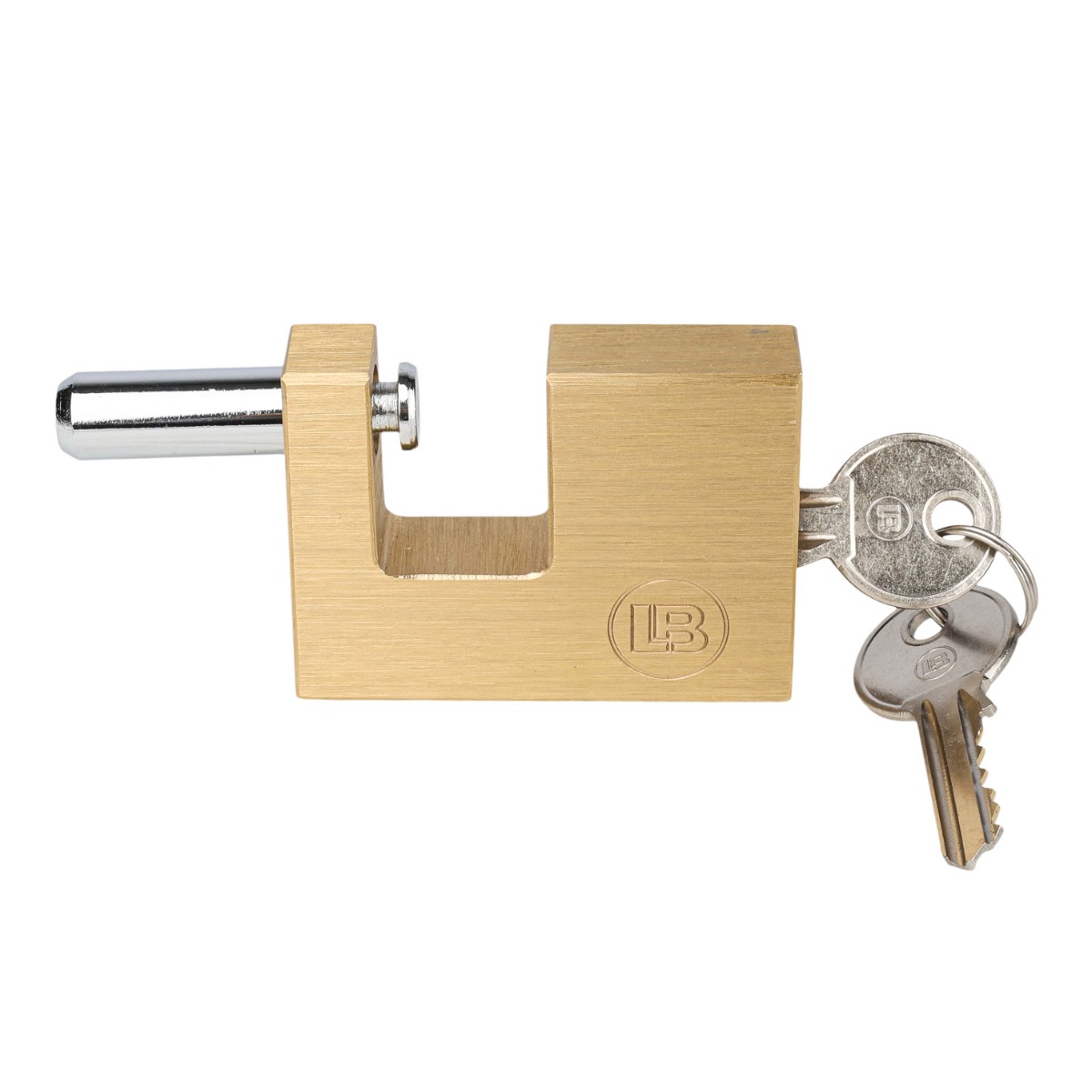 L & B 70mm Brass Insurance Padlock - Image 2