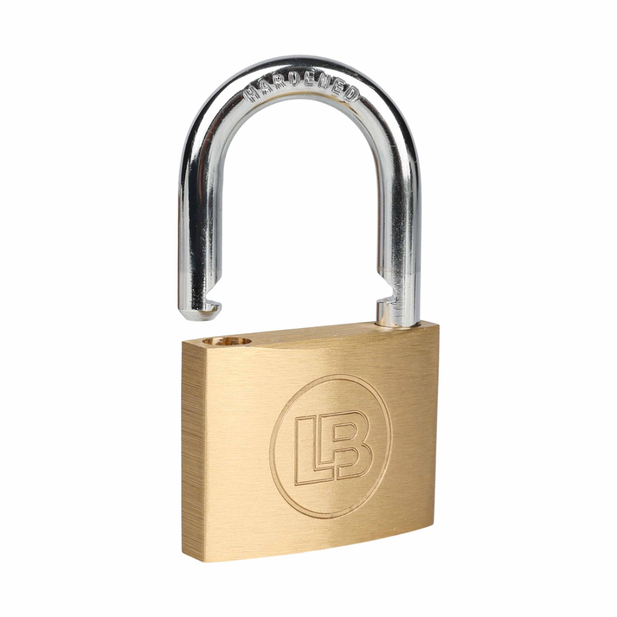 L & B 2pce 50mm Brass Keyed Alike Padlock Set - Image 2
