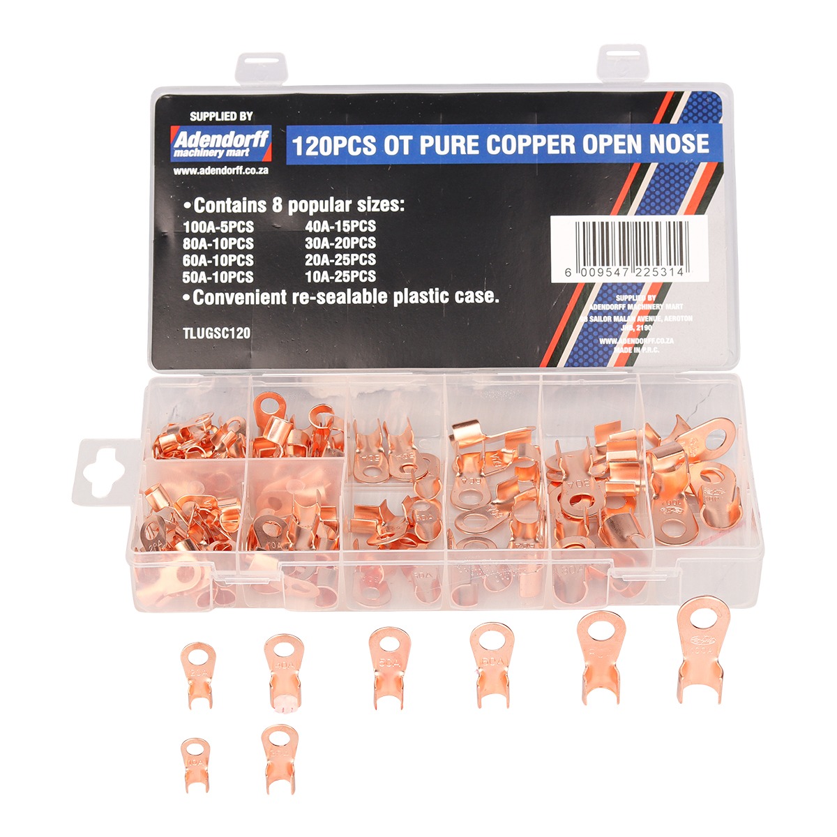 MAC AFRIC 120pcs OT Pure Copper Open Nose - Image 3