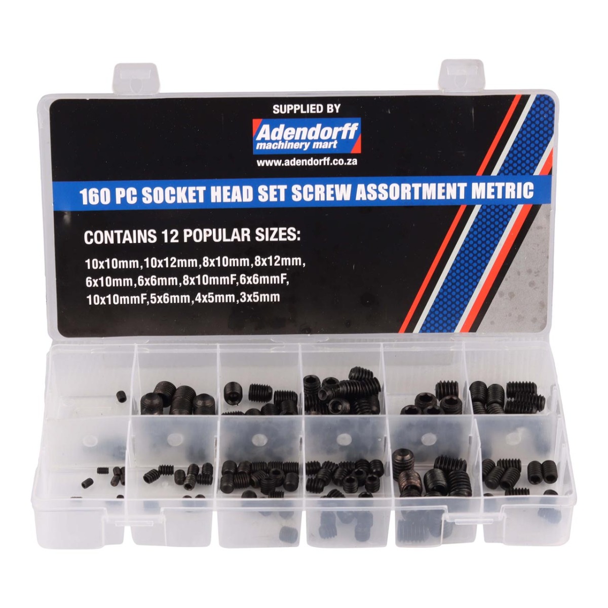 MAC AFRIC 160-Piece Hex Grub Screw Set (Metric) - Image 3