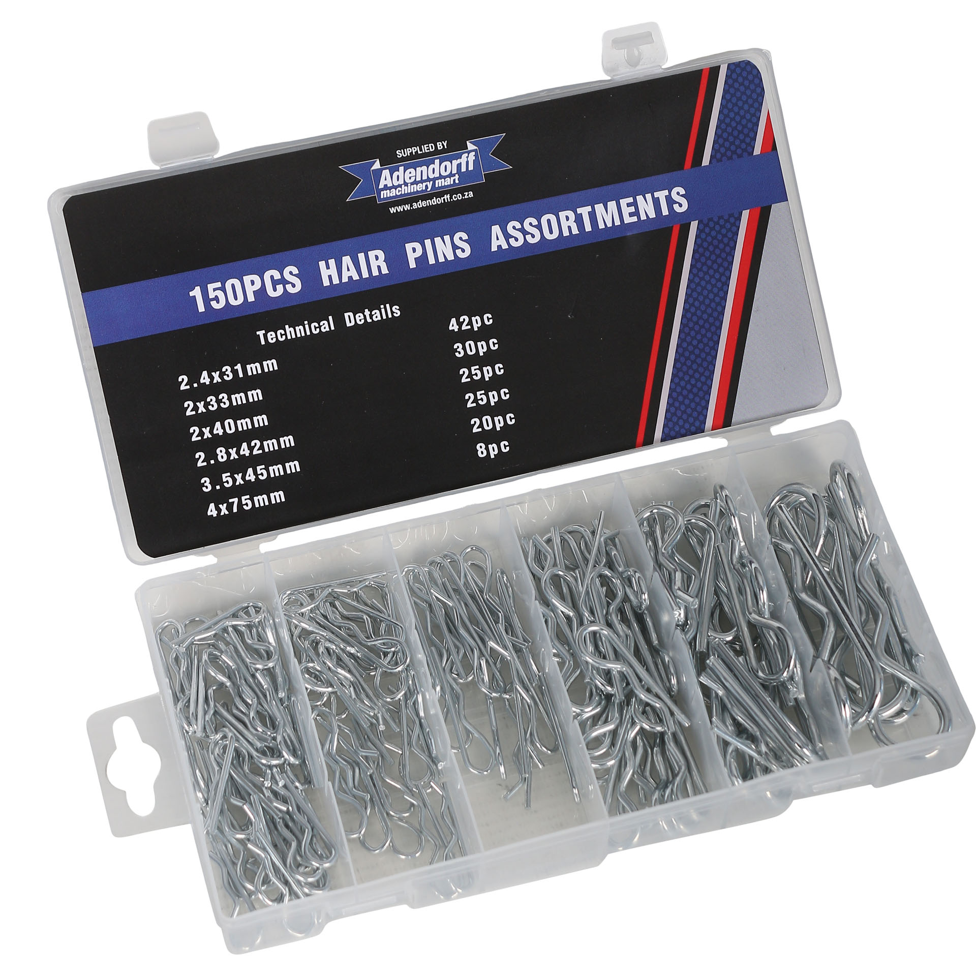 MAC AFRIC Assorted Hairpin Kit 150 PCE - Image 2
