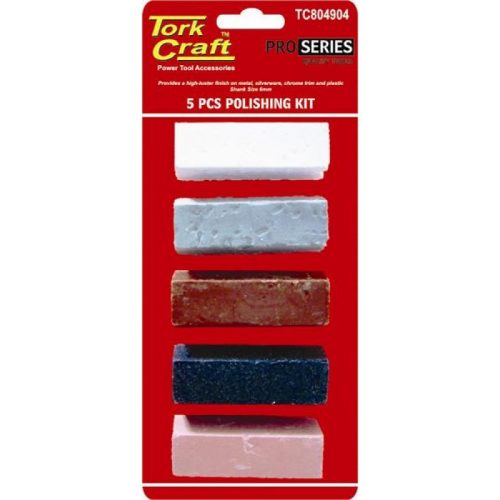 TORK CRAFT 5 PCS Polishing Compound Kit