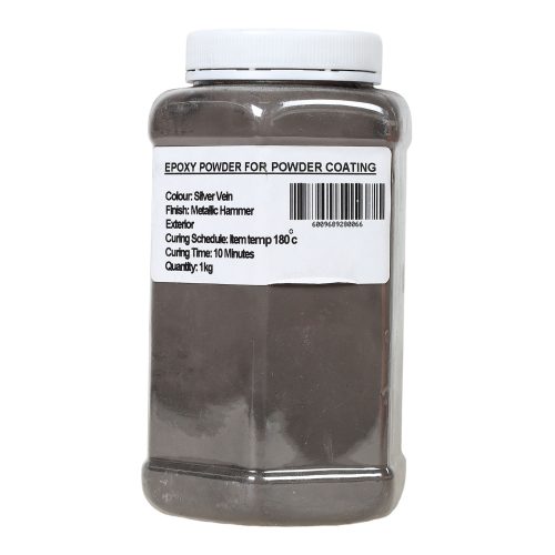 MAC AFRIC 1 KG Bottle Epoxy Powder - Silver Vein