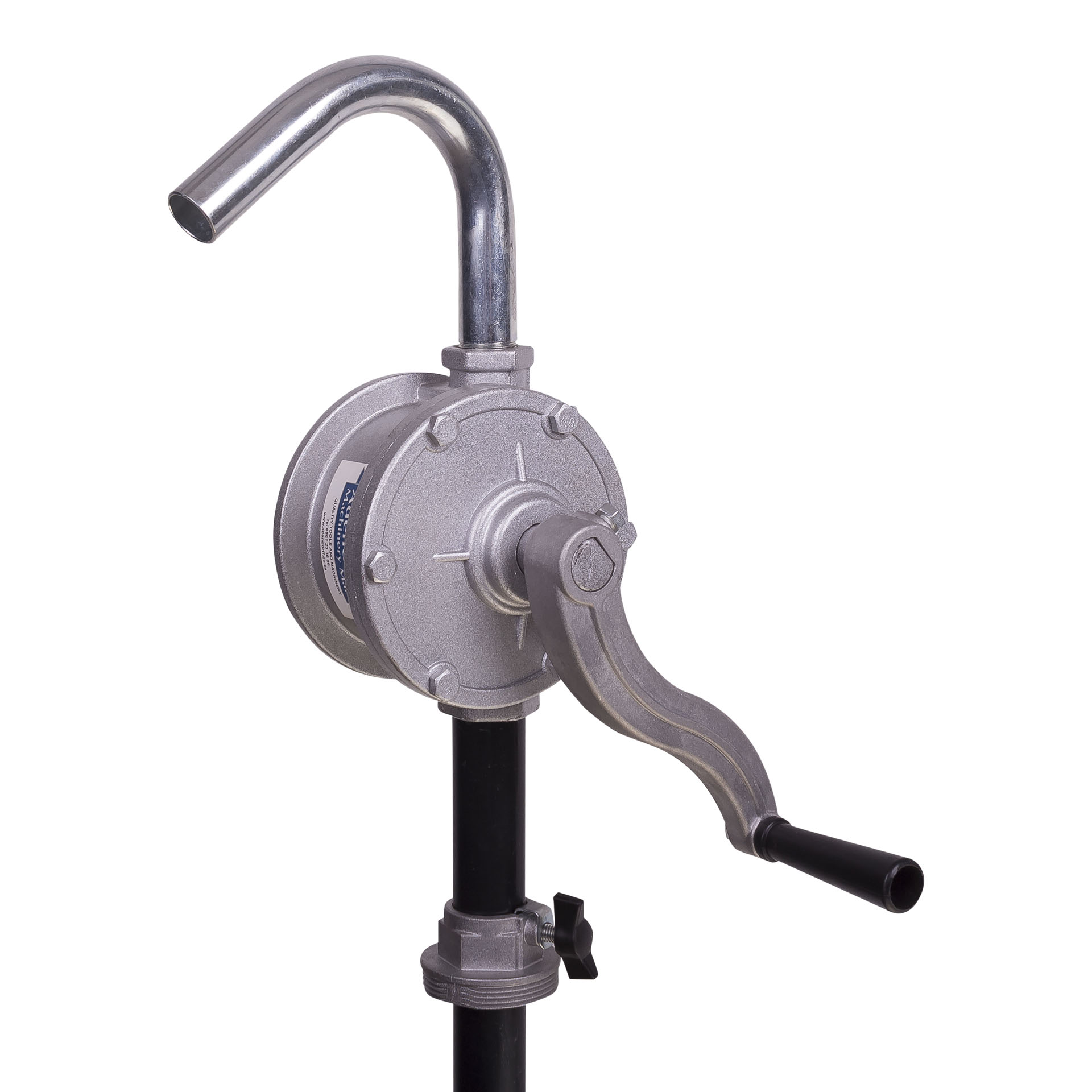 MAC AFRIC Alum Diesel Hand Rotary Pump (No Solvent/Thinner, Round)