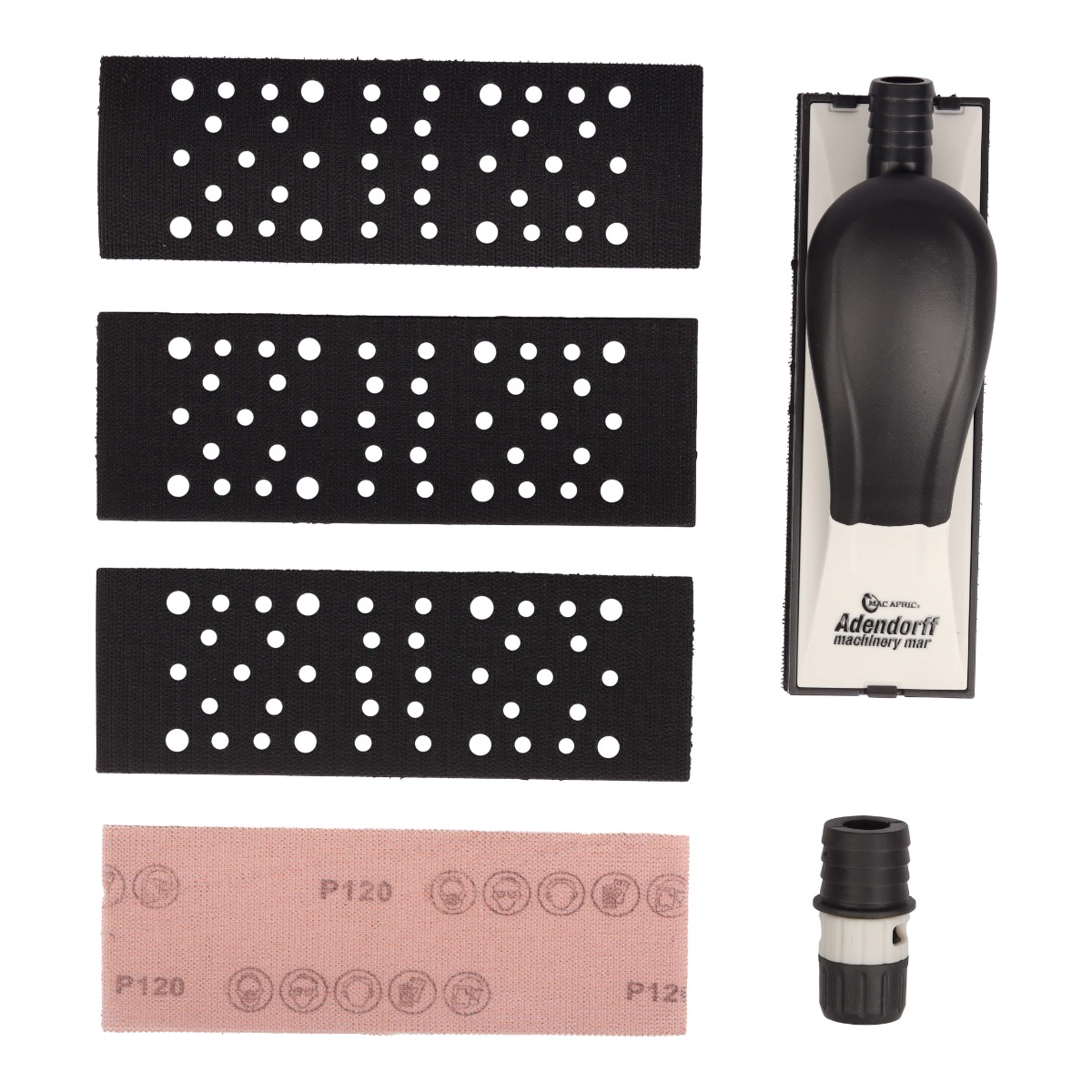 MAC AFRIC 4-in-One Dust-Free Hand Sanding Block 70x198mm - Image 3