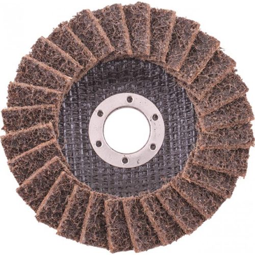 TORK CRAFT Flap Disc Non Woven 115mmx22mm - Coarse Yellow