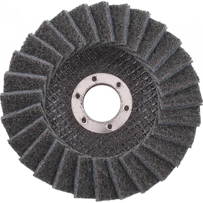 TORK CRAFT Flap Disc Non Woven 115mmx22mm - Fine Blue