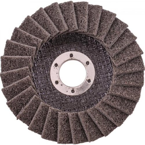 TORK CRAFT Flap Disc Non Woven 115mmx22mm - Extra Fine Grey