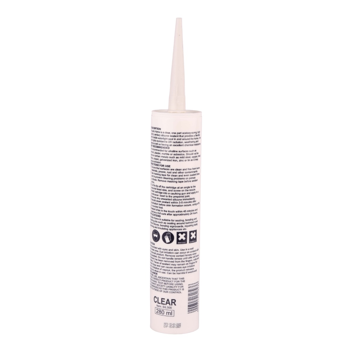 280ml Clear Silicone Home - Image 2