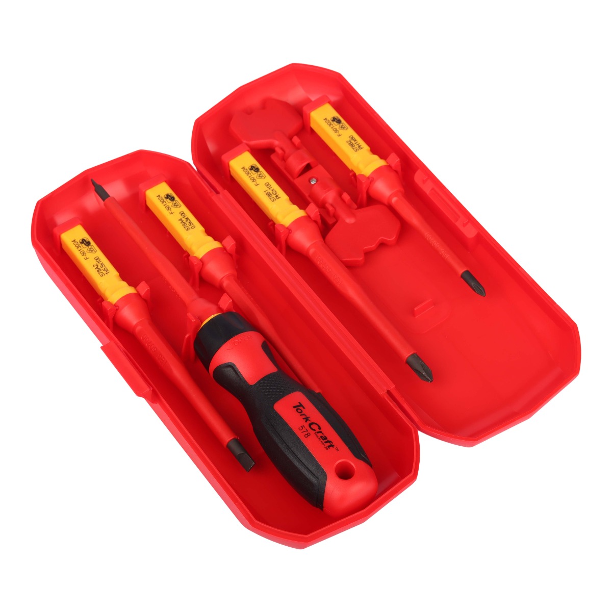 8Pce Screwdriver Set VDE Insulated with Storage Box - Image 3