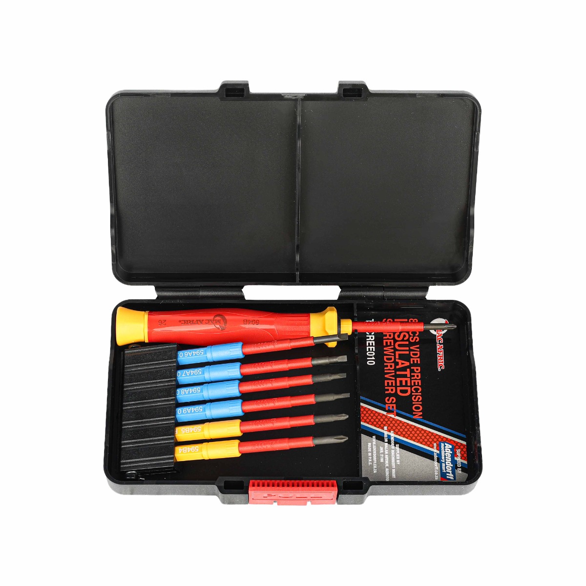 MAC AFRIC 8pcs VDE Precision Insulated Screwdriver Set