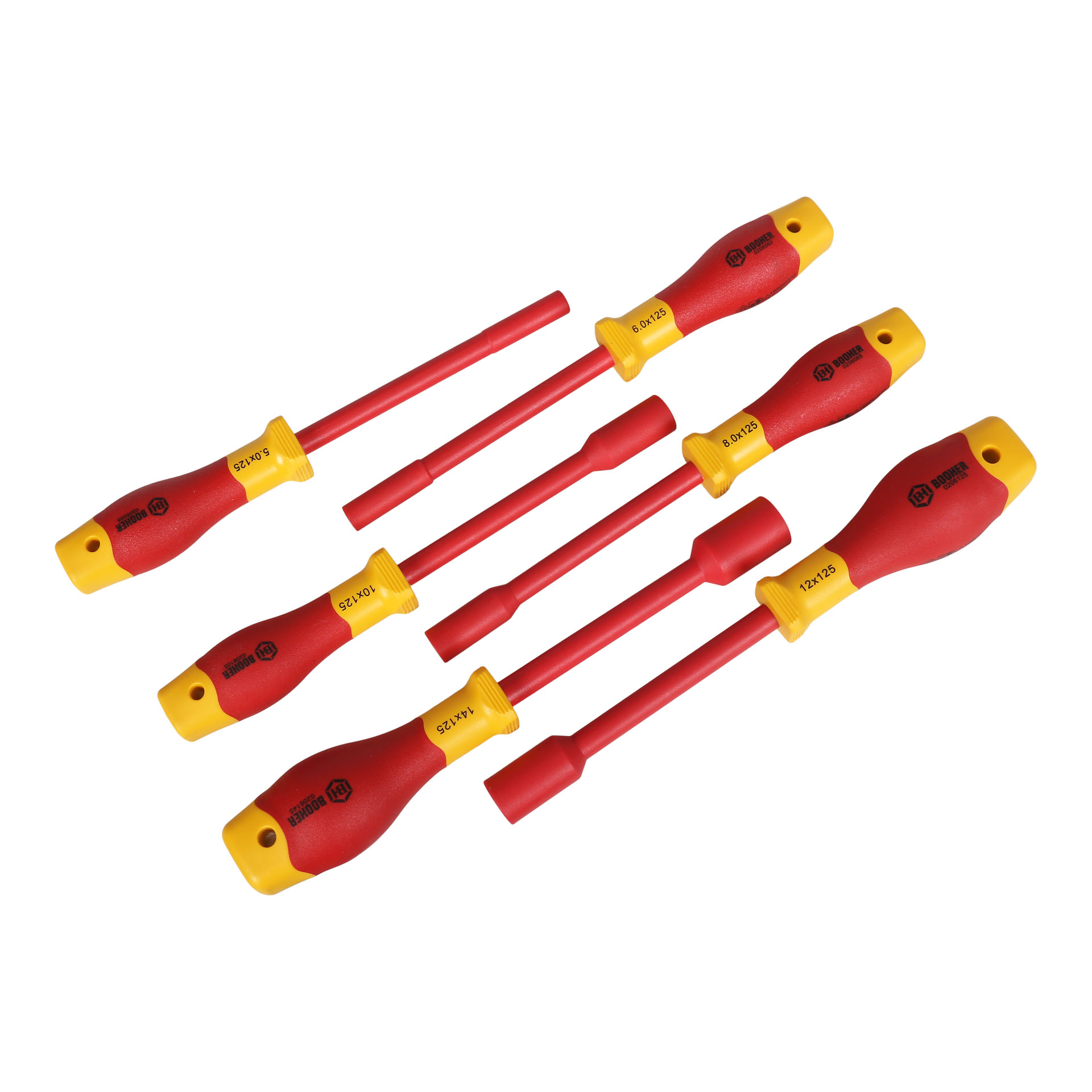 BOOHER 6pce VDE Electrical Nut Driver Set - Image 3
