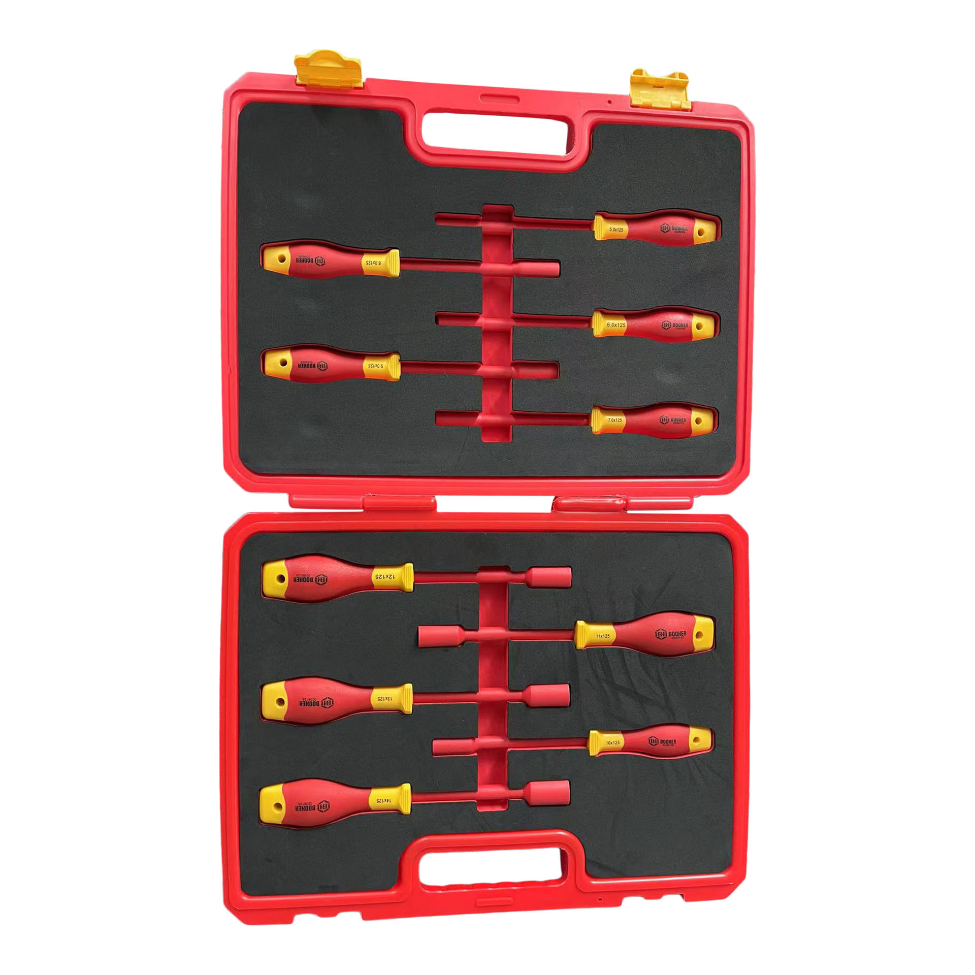 BOOHER 10pce VDE Electrical Nut Driver Set - Image 5