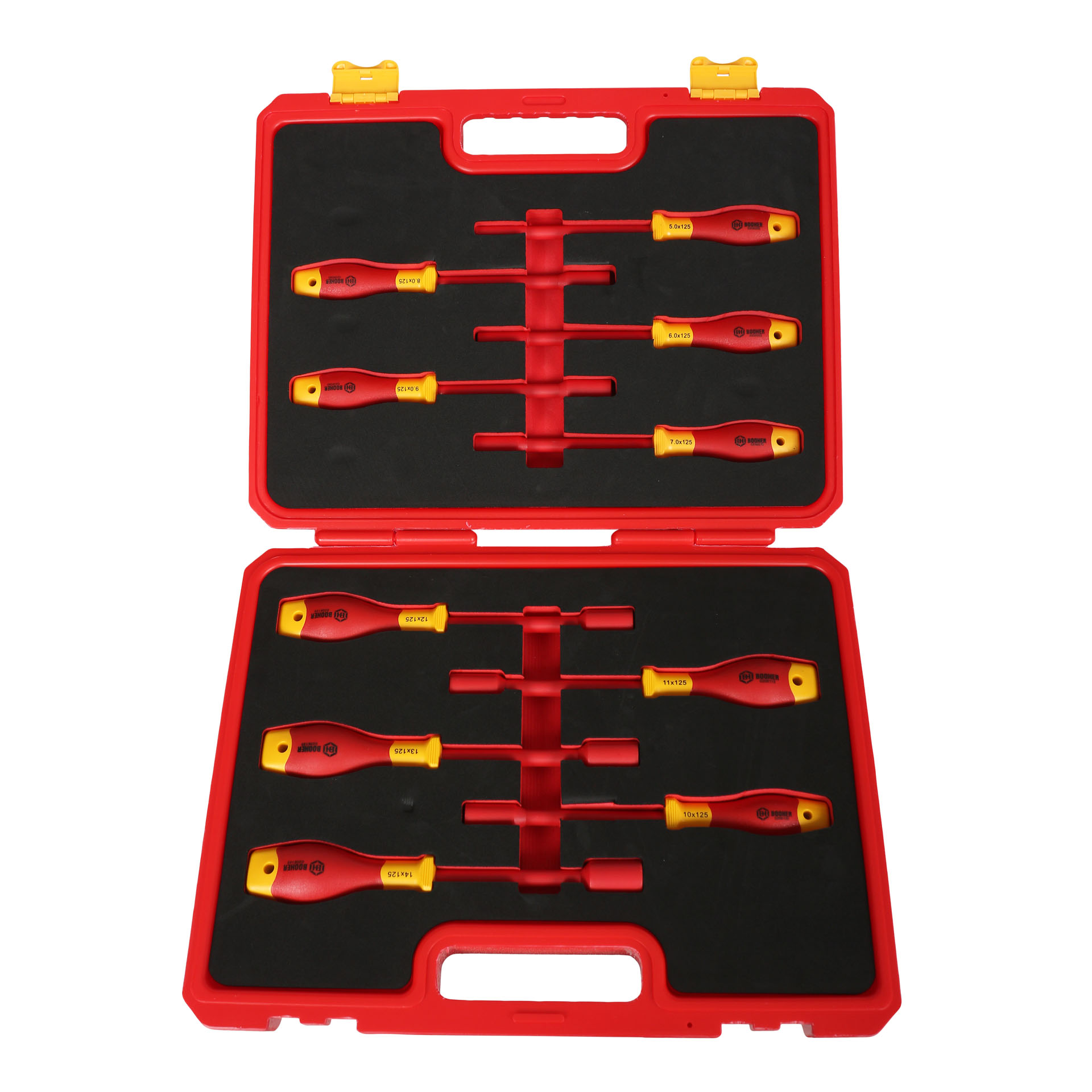 BOOHER 10pce VDE Electrical Nut Driver Set - Image 4