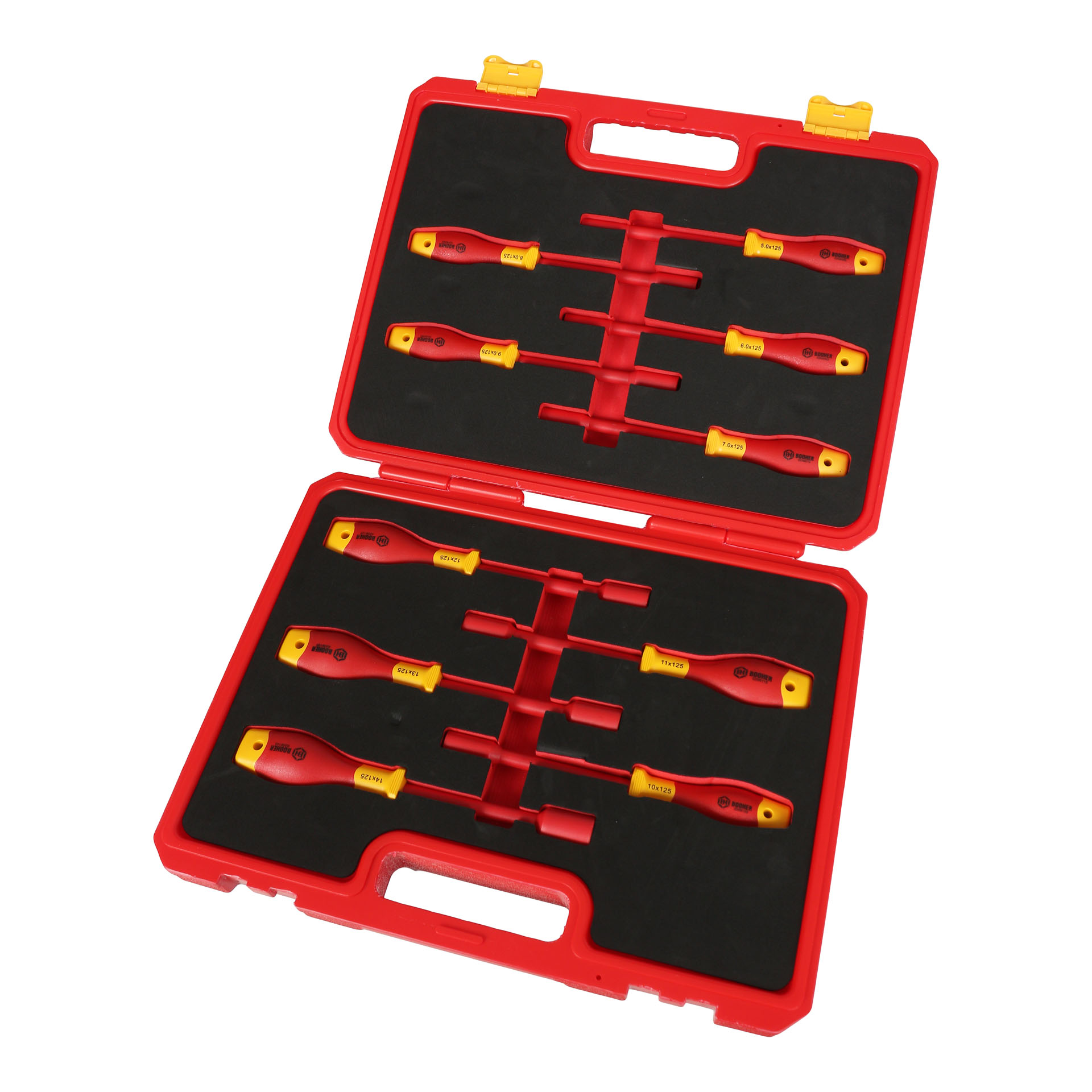 BOOHER 10pce VDE Electrical Nut Driver Set - Image 3