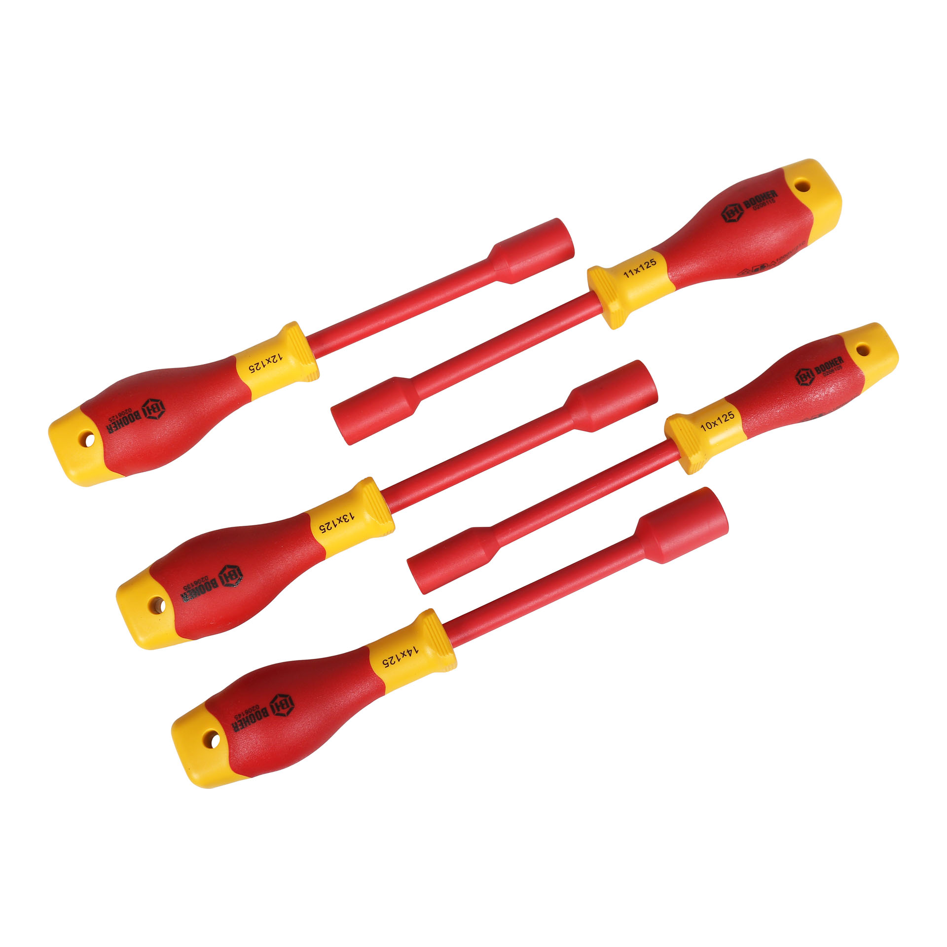 BOOHER 10pce VDE Electrical Nut Driver Set - Image 2