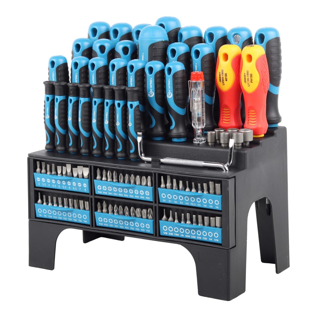 MAC AFRIC 100pcs Screw & Nut Driver Set Comprehensive Toolkit - Image 2