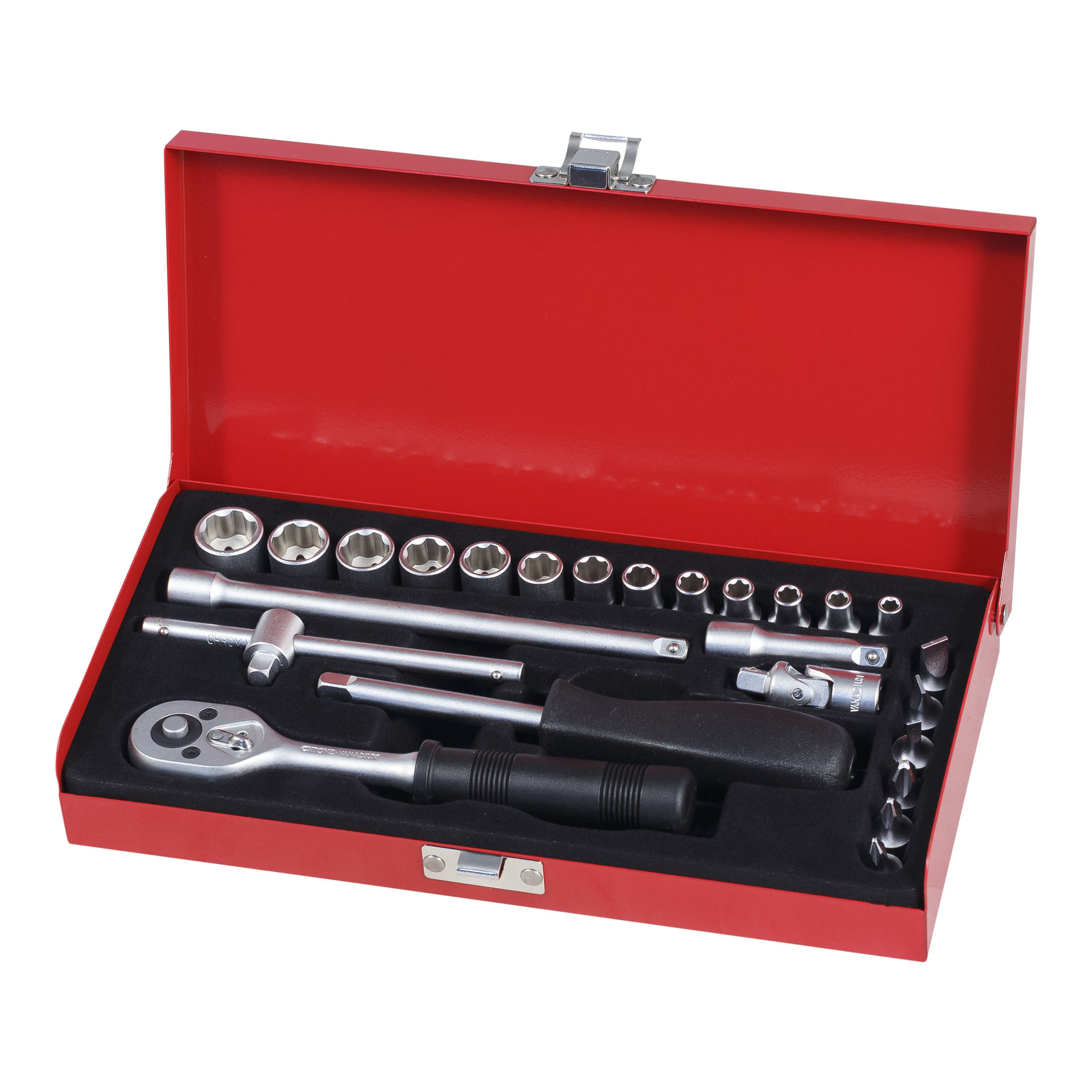 HEXA 1/4" IN Drive 26 PCS Socket Wrench Set