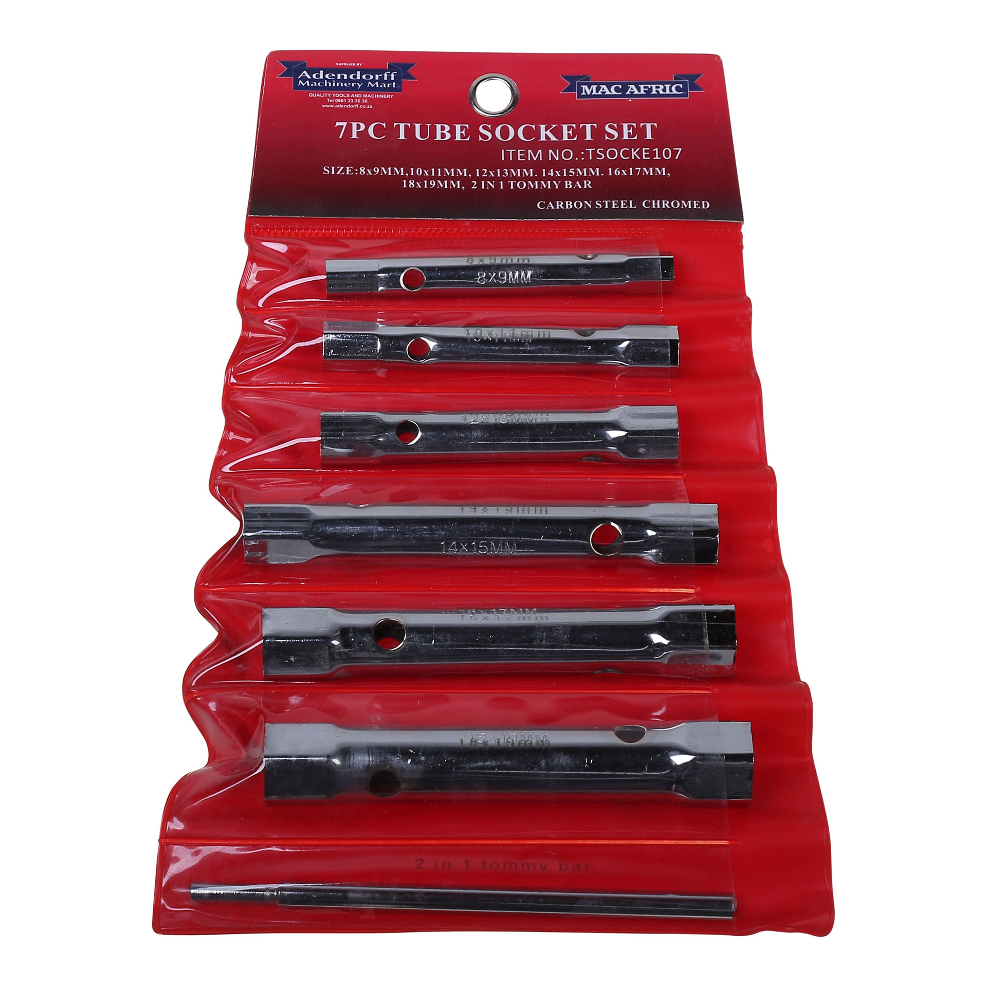 MAC AFRIC 7 PCS Tube Socket Set