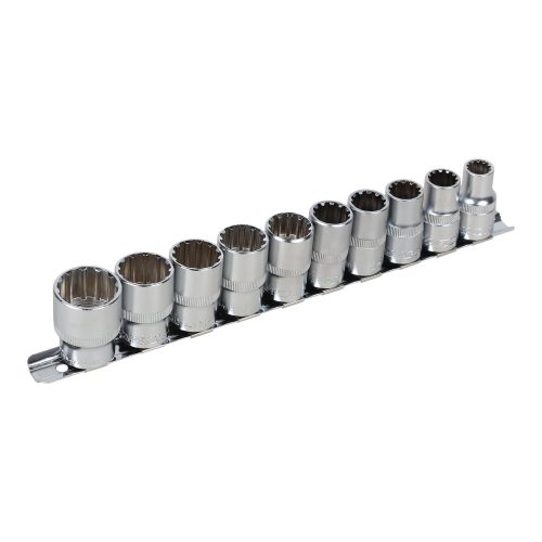 MAC AFRIC 1/2" IN Drive 10 PCS Spline Socket Set