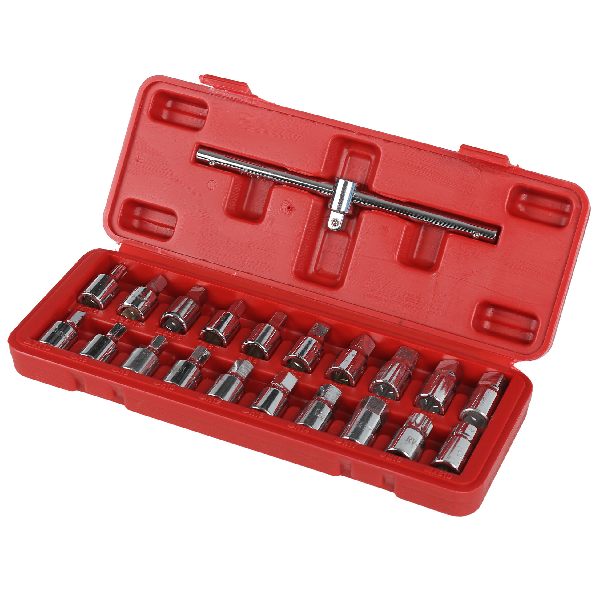 MAC AFRIC 21pce Oil Drain Sump Plug Key Set