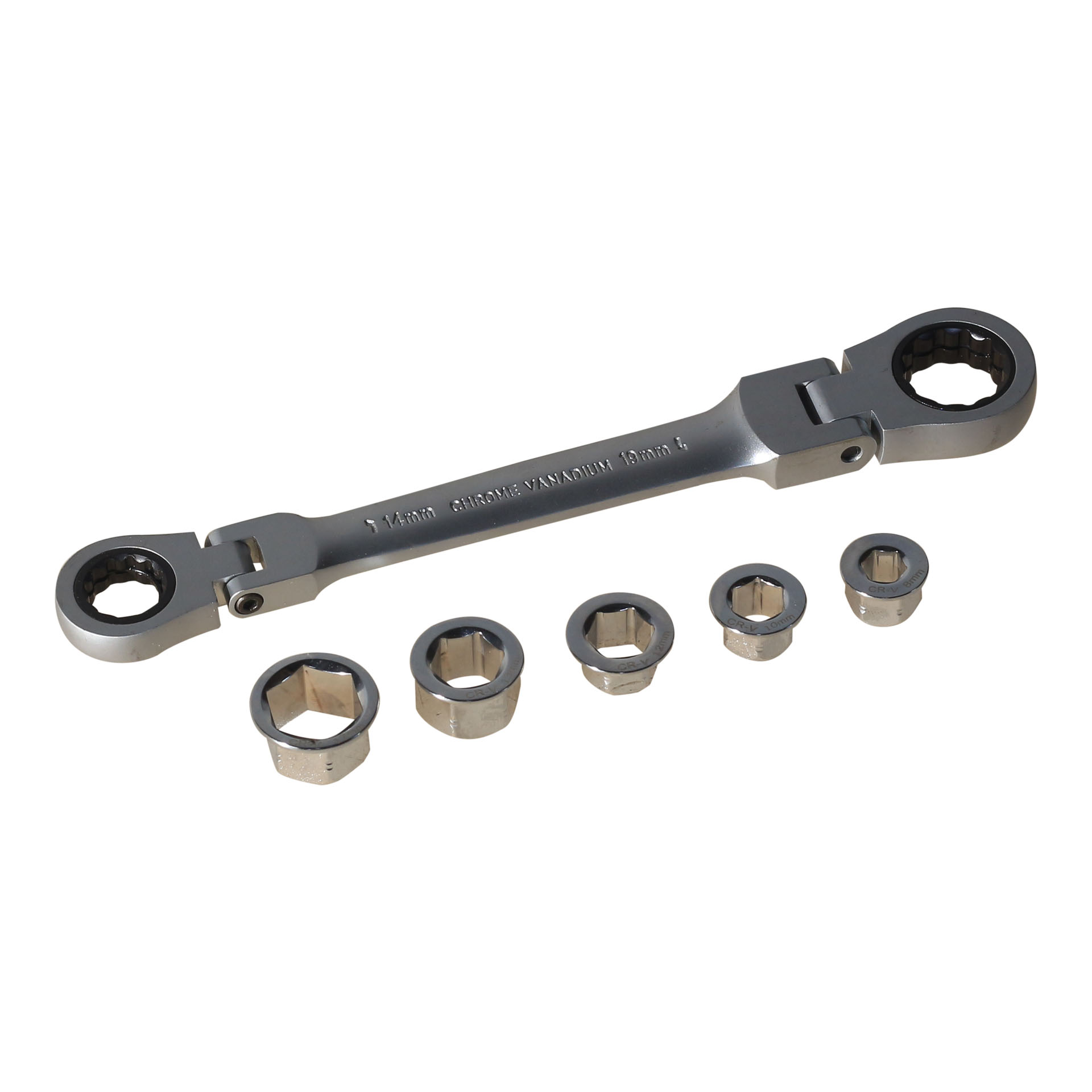 MAC AFRIC 6 PCS Universal Socket set with Reversible Ratchet - Image 2