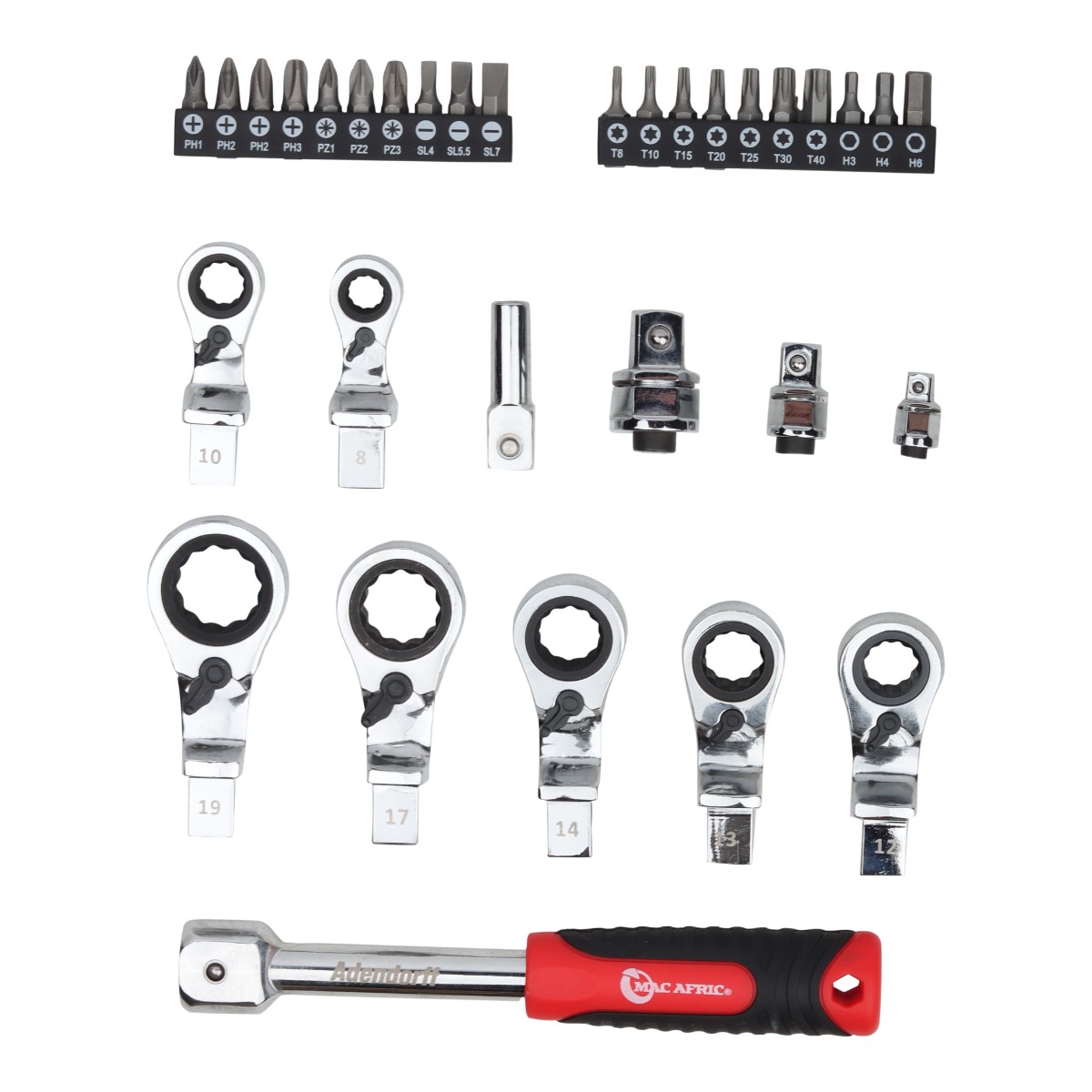 MAC AFRIC 32pce Multifunction Gear Wrench Tool Set - Image 2