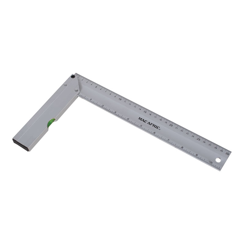 MAC AFRIC Aluminium Try Square - 200 mm