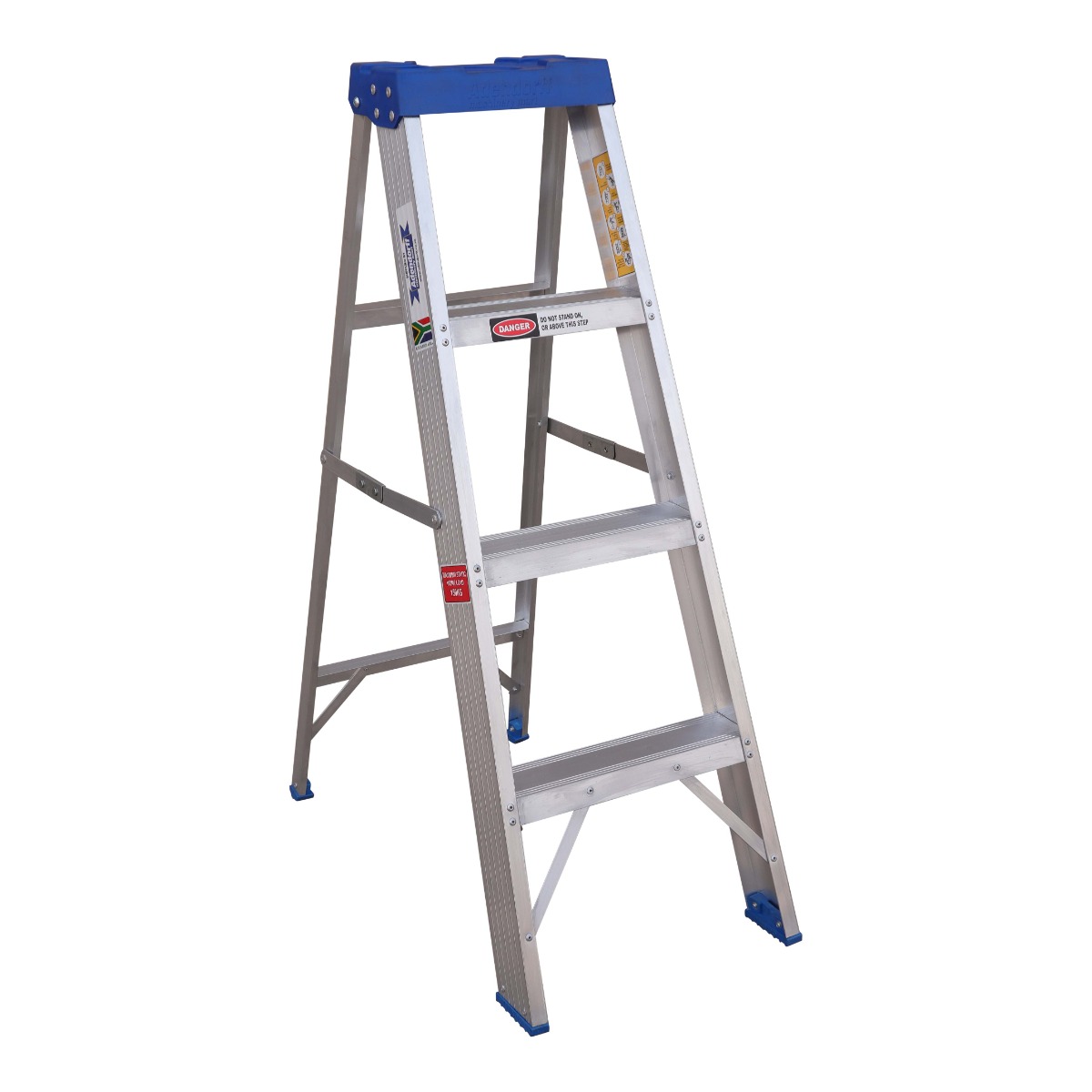 MAC AFRIC Single Sided 4-Step A-Frame Ladder - Image 2