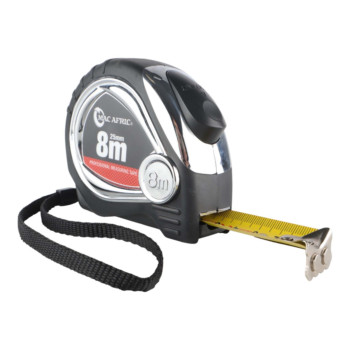 MAC AFRIC Professional Tape Measures - 8m x 25mm