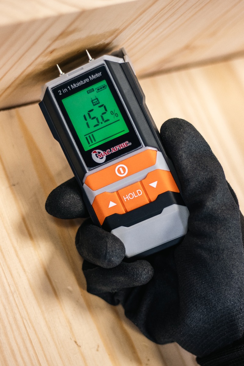 MAC AFRIC 2-in-1 Digital Wood Moisture Meter - Image 2