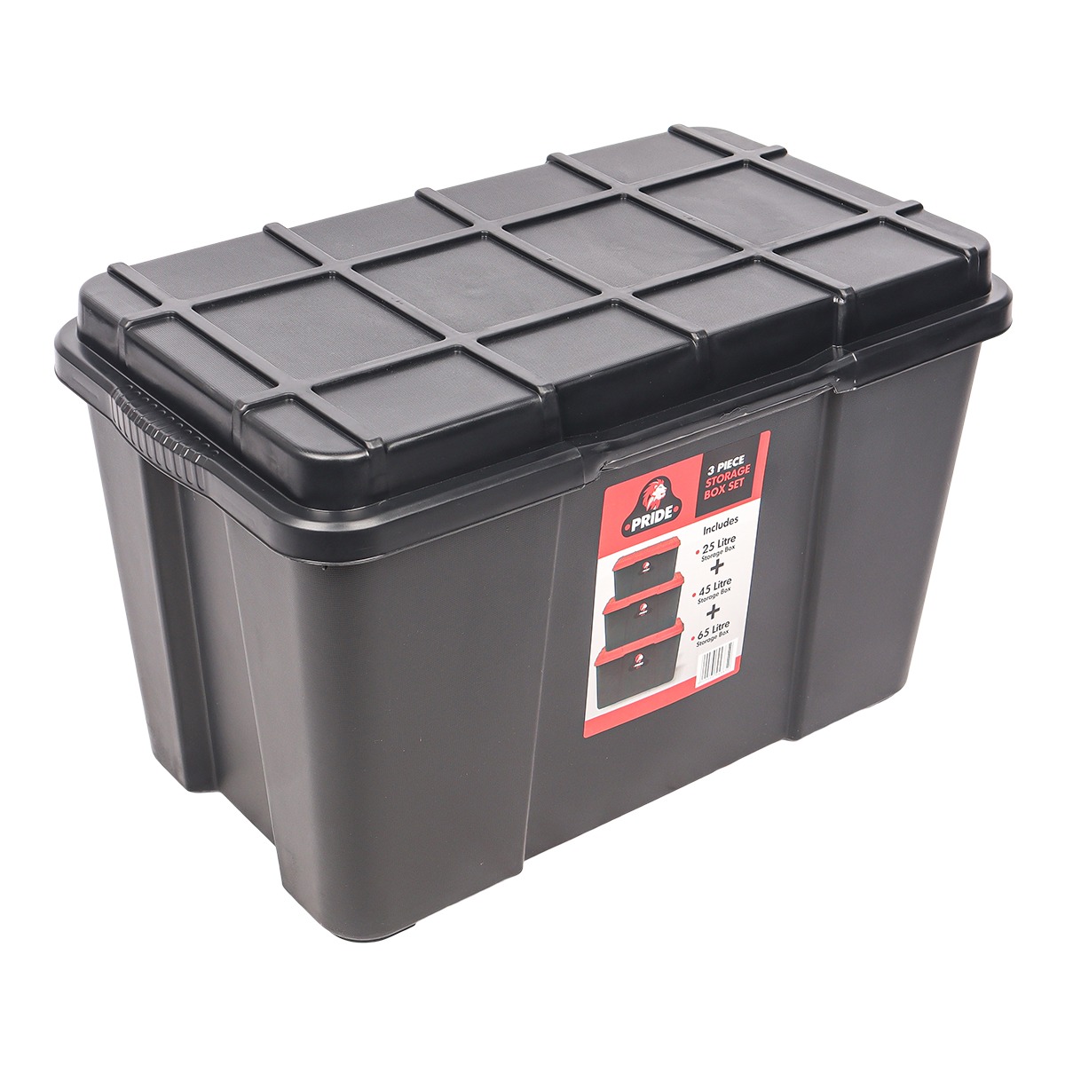PRIDE 3 pce Storage Box Set - Image 4