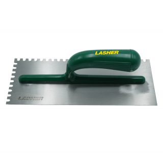LASHER Tilers Trowel (6 x 6 x 6 MM) RH Notched