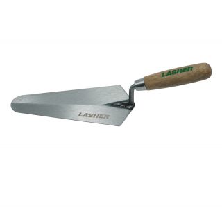 LASHER Gauging Trowel with Wood Handle (200 MM)