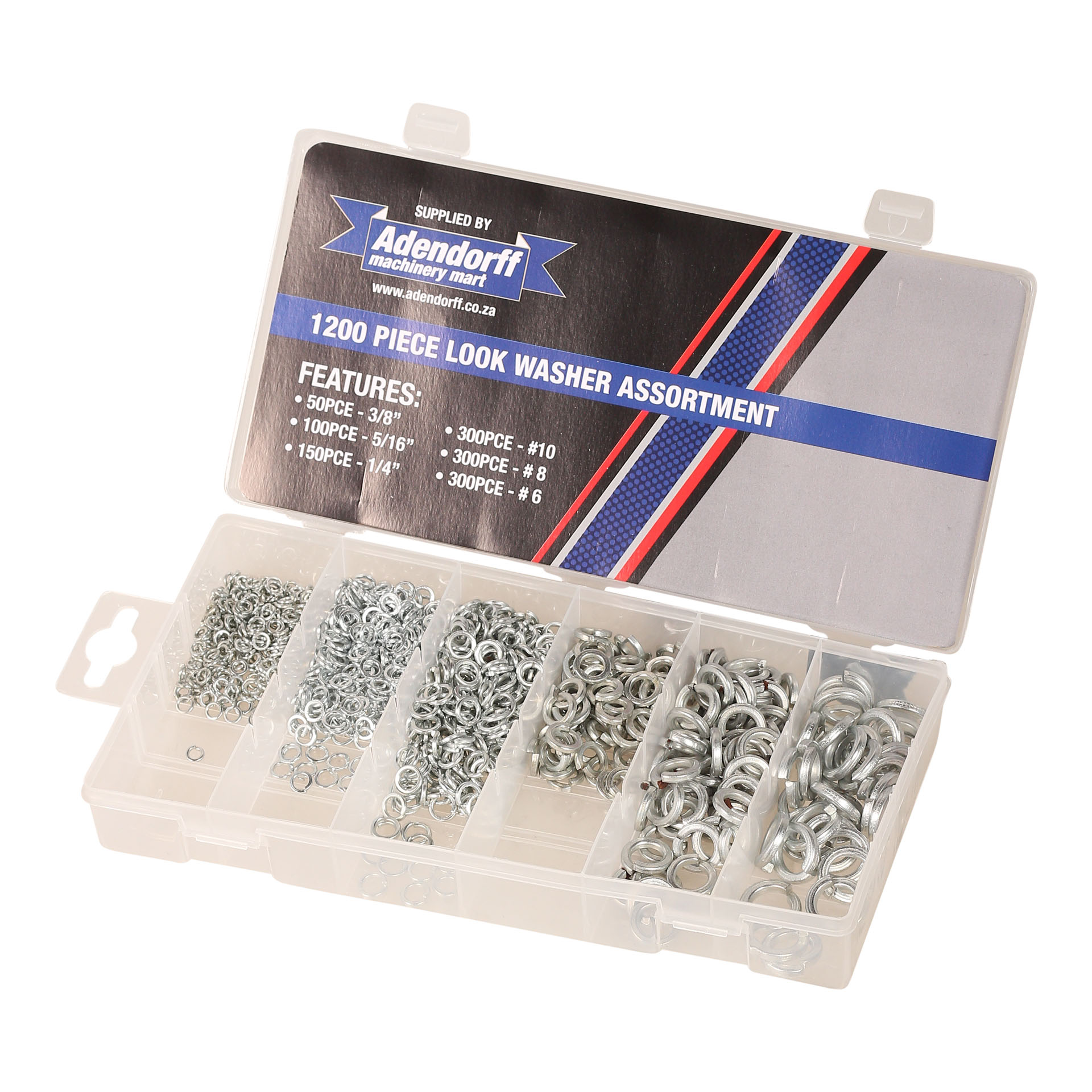 MAC AFRIC 1200 PCS Lock Washer Assortment Kit - Image 2