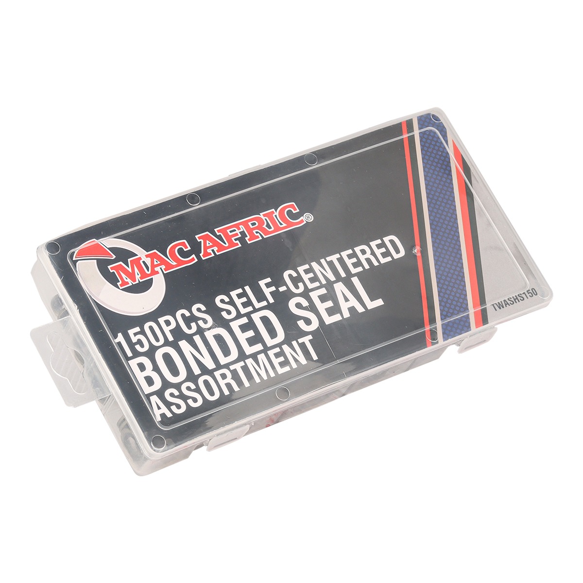 MAC AFRIC 150pcs Self Centered Bonded Seal Assortment
