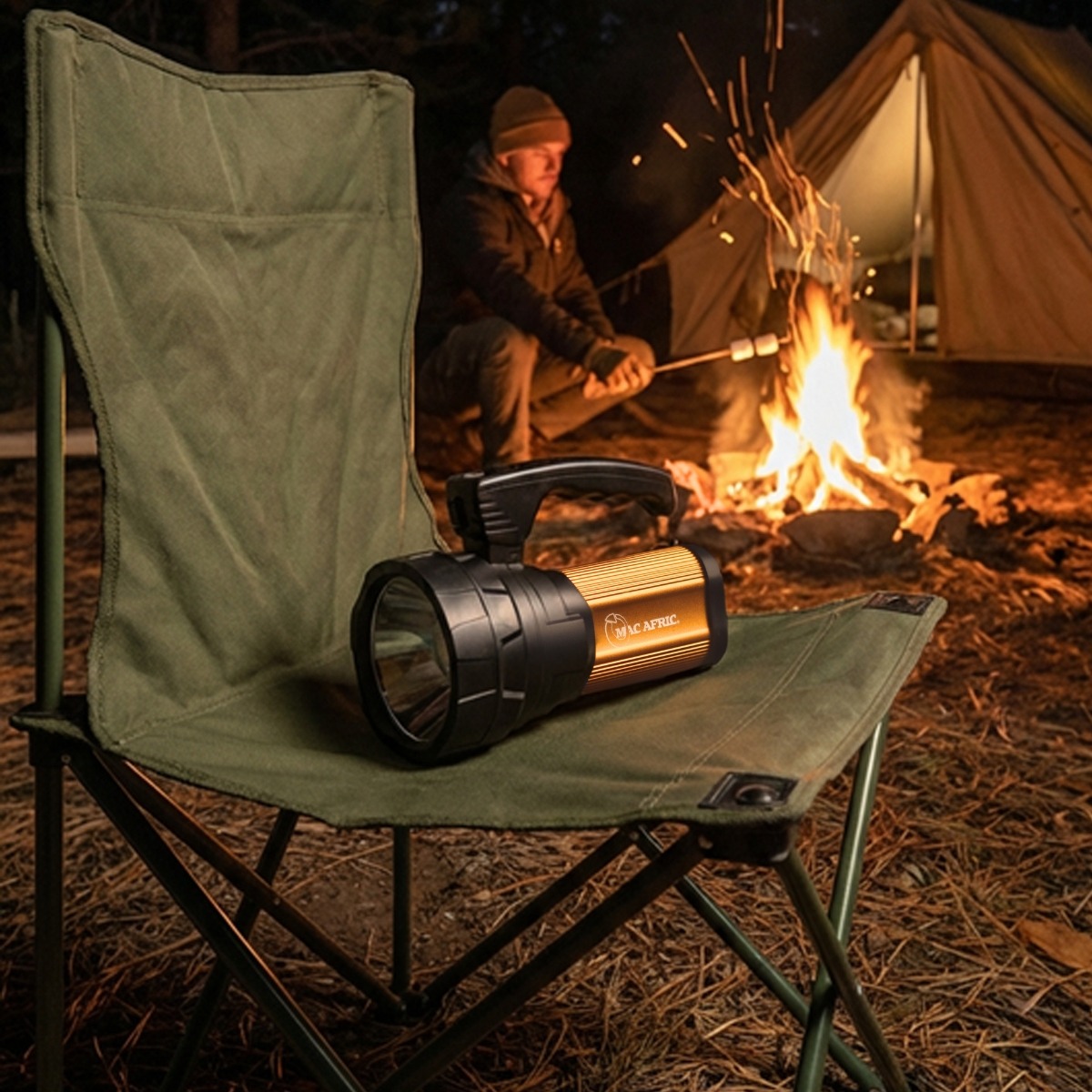 MAC AFRIC Aluminium LED Rechargeable Spotlight - Image 3