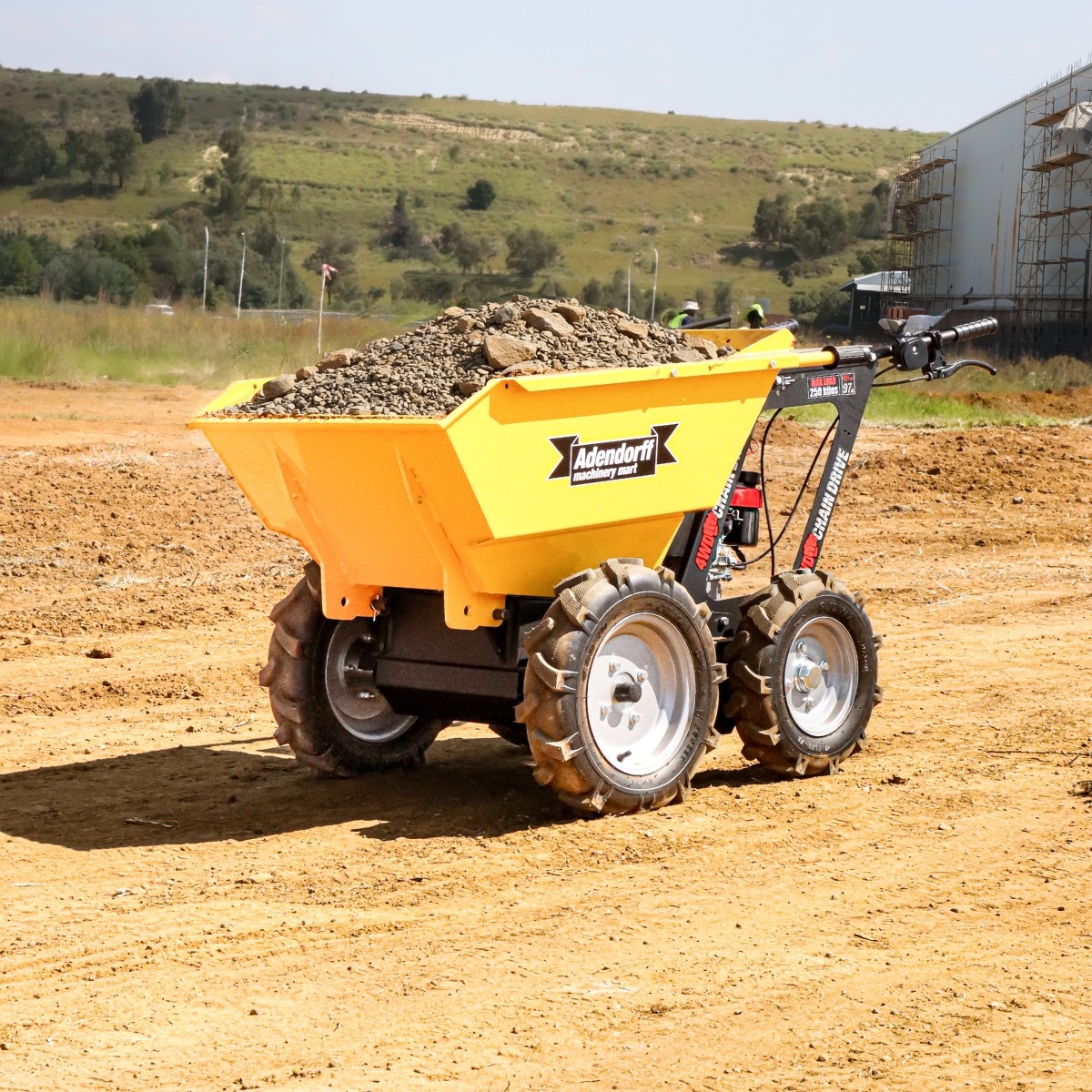 MAC AFRIC 6.5HP Petrol Mini Dumper - Image 6