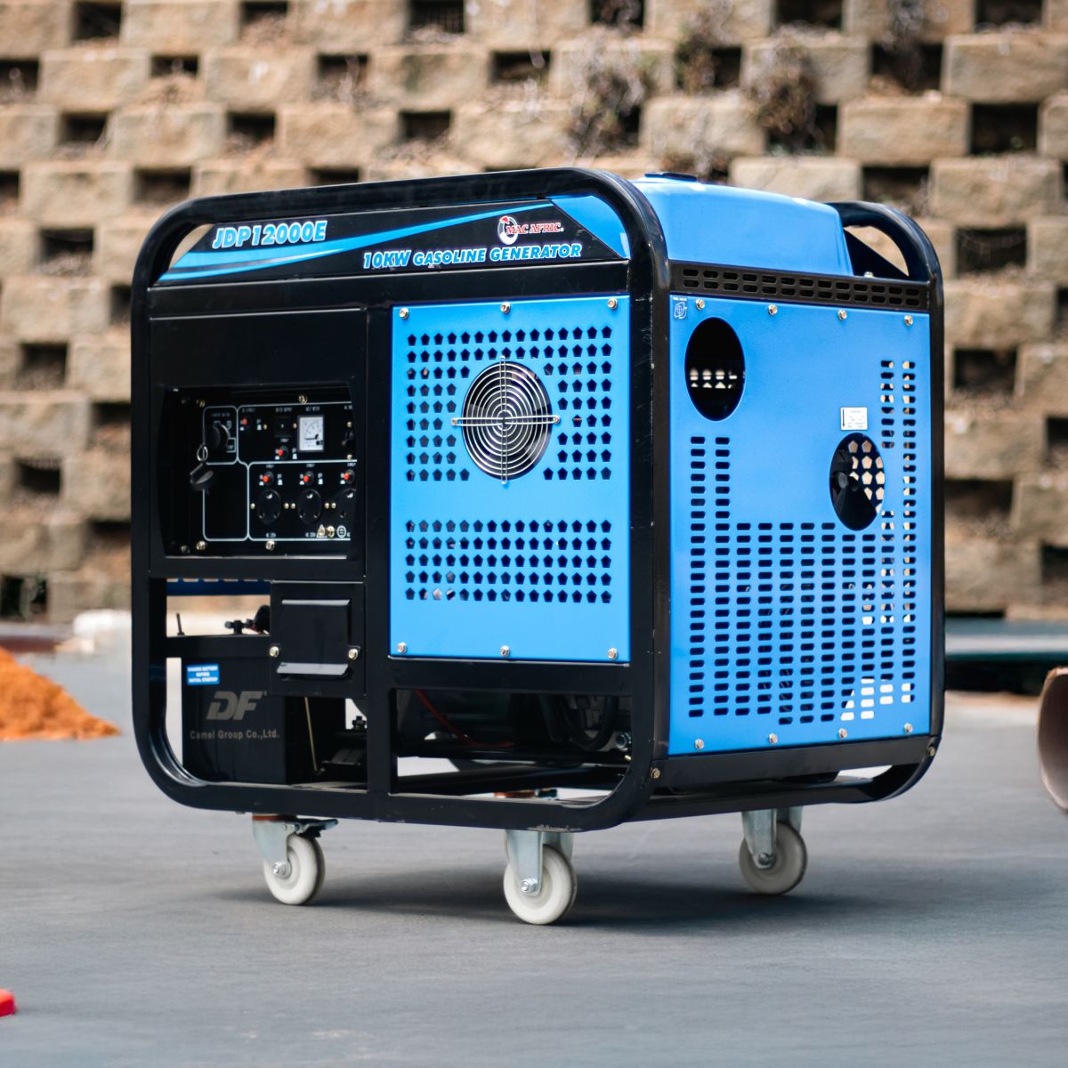 MAC AFRIC 12.5 kVA (10 KW) Standby Petrol Generator (230V) - Image 2