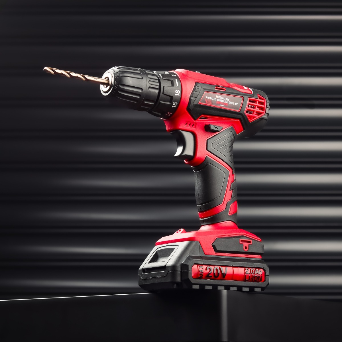 Kinway 20V Cordless Drill Kit - Image 4