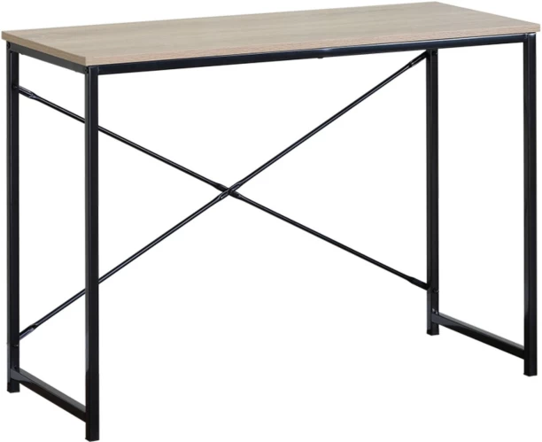 Home Pro Toulon Office & Student Desk - 100 x 40 cm Study Table – Modern Oak