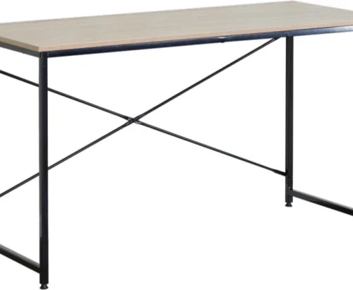 Home Pro Toulon Office & Student Desk - 120 x 60cm Study Table – Modern Oak