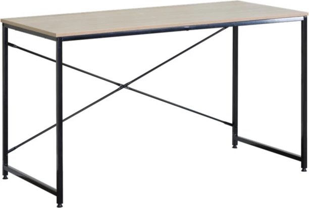 Home Pro Toulon Office & Student Desk - 120 x 60cm Study Table – Modern Oak
